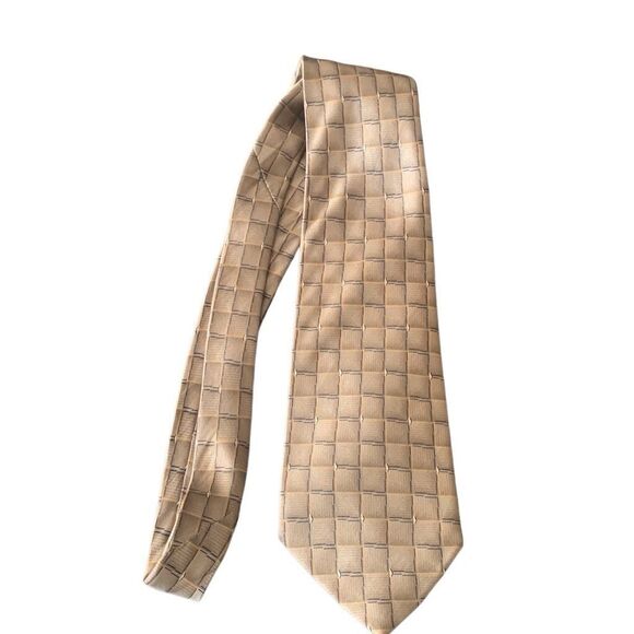 Pre Owned Men’s Umberto Bossi Tie Neck Tie Necktie All Silk Hand Made - Picture 2 of 5